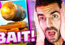 NOVO DECK BAIT COM CARRINHO DE CANHÃO NO CLASH ROYALE! – Well Played