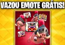 VAZOU EMOTE GRÁTIS CHINÊS NO CLASH ROYALE