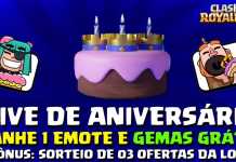 TORNEIO DE COMEMORAÇÃO DE 3 ANOS DO CLASH ROYALE + EMOTE E GEMAS GRÁTIS + SORTEIO DA OFERTA