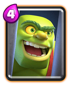 Carta da Jaula de Goblin do Clash Royale