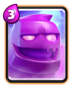 Carta do Golem de Elixir do Clash Royale