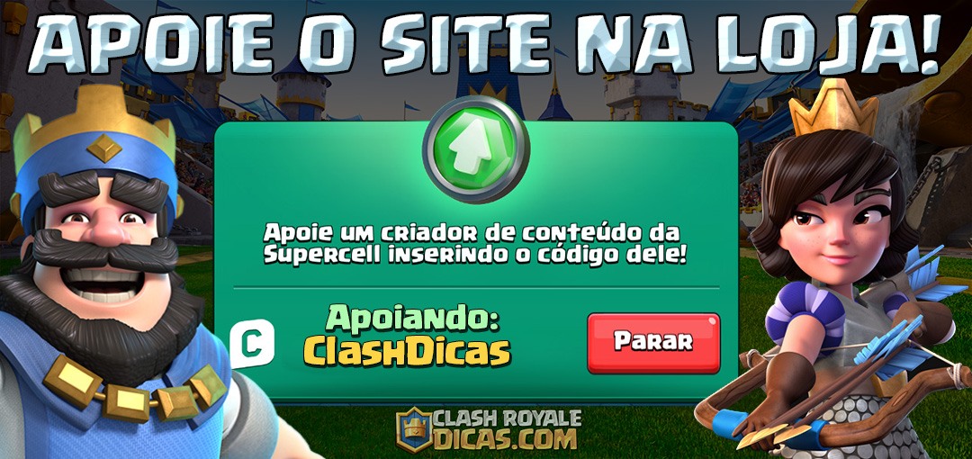 Codigo De Apoiador Clashdicas No Cr Clash Royale Dicas - para que serve o supercell id brawl stars