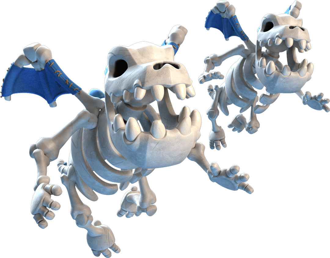 Clash Royale Skeleton Dragon