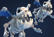 Dragão Esqueleto finalmente chegará ao Clash Royale… em dose dupla!