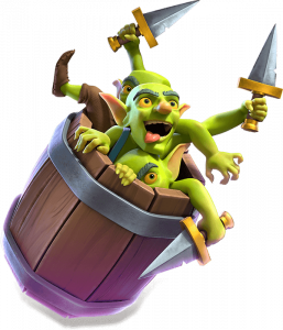 Barril de Goblins do Clash Royale