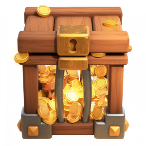 Caixotes de ouro no Clash Royale