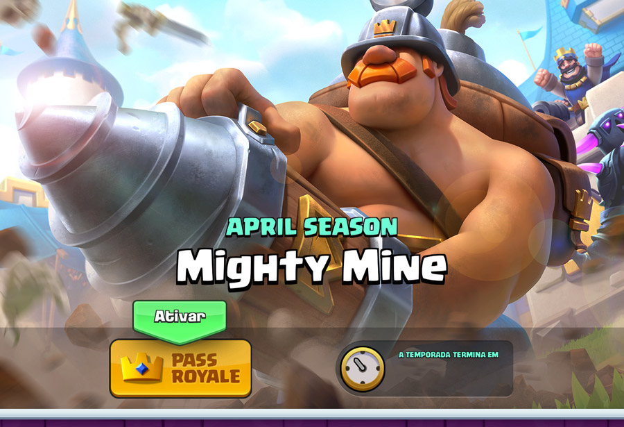 Mighty Mine Season Clash Royale