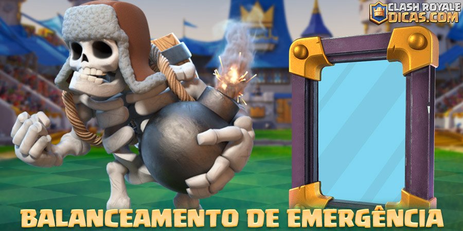 Balanceamento de Emergência no Clash Royale