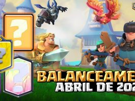 Balanceamento de Abril do Clash Royale
