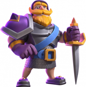 Cavaleiro Evoluído do Clash Royale