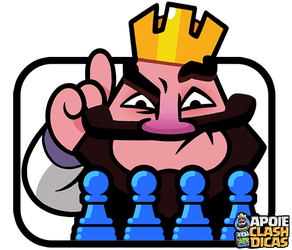 GANHE FÁCIL O NOVO EMOTE DO REI DO XADREZ PENSATIVO COM A MELHOR ESTRATÉGIA  NO CLASH ROYALE! 🤫 