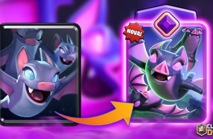 Morcegos Evoluídos no Clash Royale