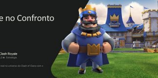 Jogando Clash Royale no PC