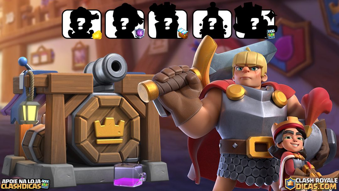 NOVA TEMPORADA CLASH ROYALE REI XADREZ #clashroyale #novatemporada #ne