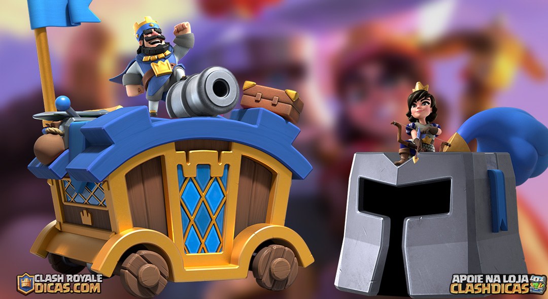 NOVA TEMPORADA CLASH ROYALE REI XADREZ #clashroyale #novatemporada #ne