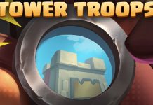 Tropas da Torre no Clash Royale