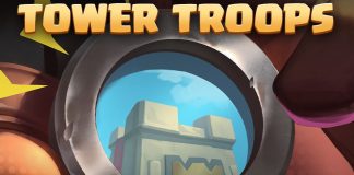 Tropas da Torre no Clash Royale