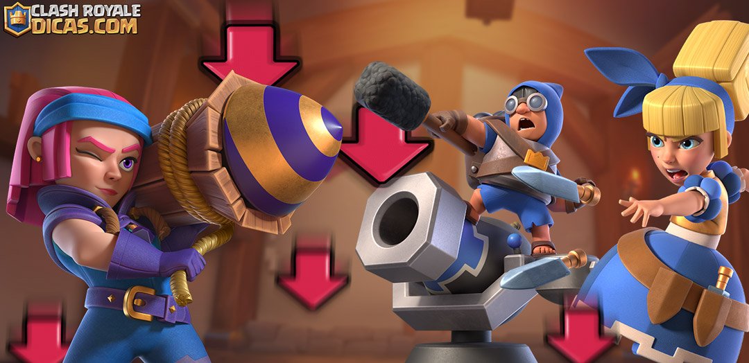 Mudanças nas Cartas do Clash Royale para Maio 2024