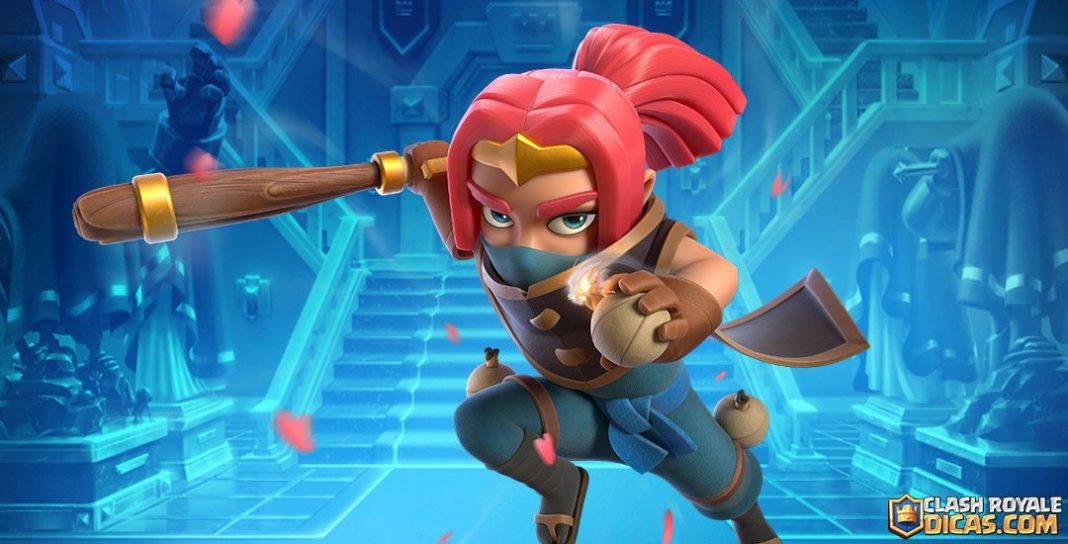 Bandida Líder no Clash Royale