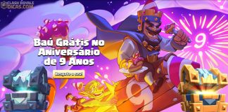 Baú do Rei Lendário Grátis no Clash Royale – Resgate o seu agora!