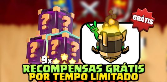 Emote Grátis e 9x Cubos da Sorte no Clash Royale!