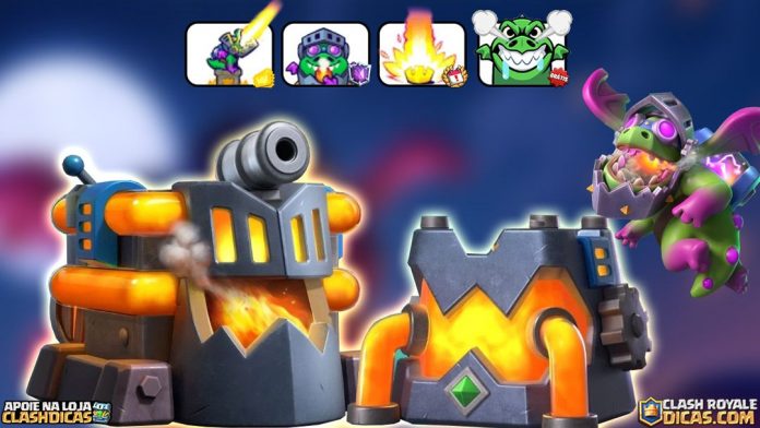 72ª Temporada Clash Royale - Como Evoluir o Seu Dragão
