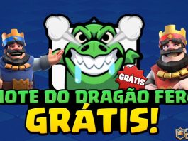 Emote do Dragão Feroz GRÁTIS no Clash Royale!