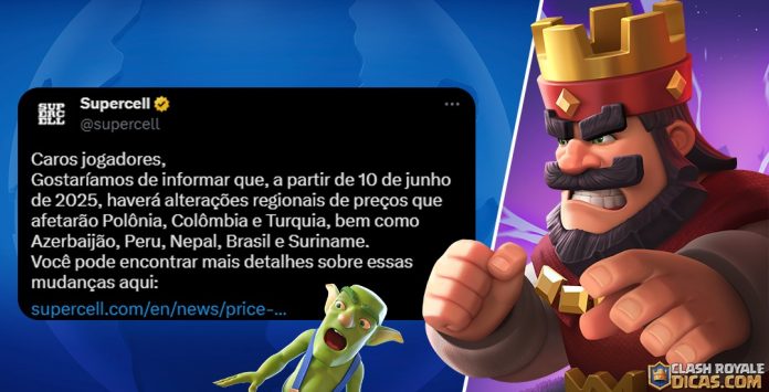 Aumento nos preços do Clash Royale: impacto para jogadores brasileiros