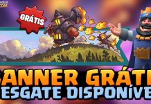 Banner da Fornalha Grátis no Clash Royale