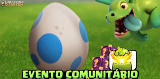 Novo Evento Comunitário do Ovo do Bebê Dragão no Clash Royale