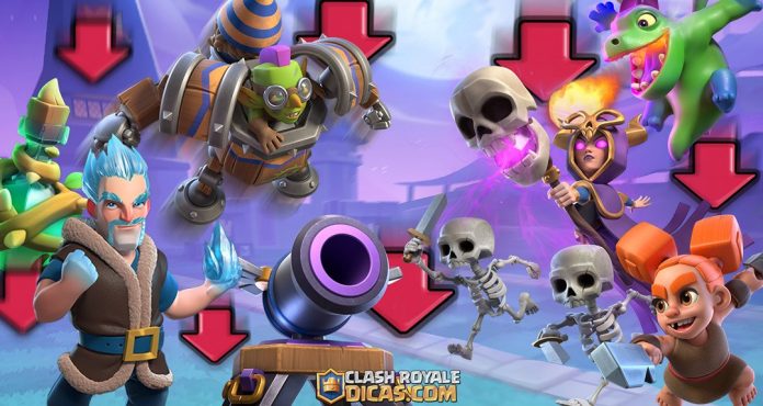Balanceamento de Outubro/2025 no Clash Royale