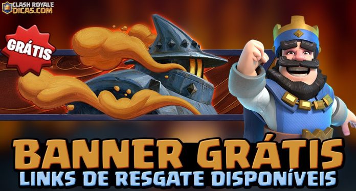 Recompensas Grátis no Clash Royale: Banner da Fornalha + Cubos