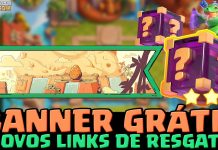 Banner Exclusivo + 2 Cubos da Sorte Grátis no Clash Royale