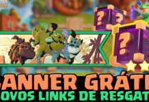 Banner Exclusivo + 4 Cubos da Sorte Grátis no Clash Royale