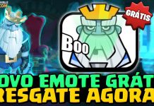 Ganhe o Emote do Fantasma Real "Boo" Grátis no Clash Royale