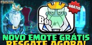 Ganhe o Emote do Fantasma Real "Boo" Grátis no Clash Royale