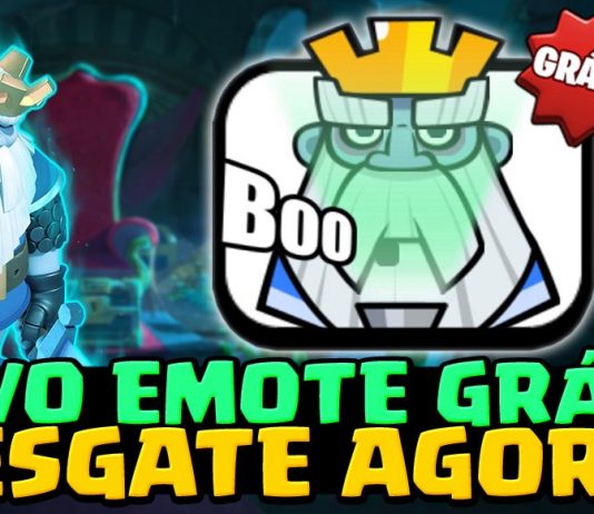 Ganhe o Emote do Fantasma Real "Boo" Grátis no Clash Royale