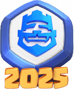 Badge exclusivo das Finais Mundiais Emblema espectador CRL 2025 Clash Royale badge exclusivo