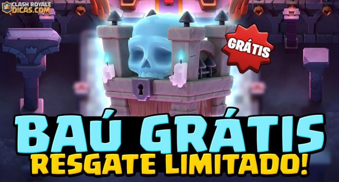 Link de Resgate: Baú Sazonal Halloween CR Totalmente Grátis Baú Sazonal de Halloween Grátis no Clash Royale