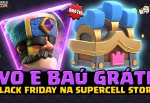 Black Friday Clash Royale: Evolução do Caçador Grátis e 3 Baús Sazonais