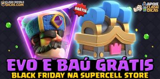 Black Friday Clash Royale: Evolução do Caçador Grátis e 3 Baús Sazonais