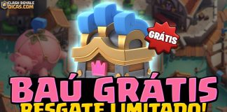 Resgate Já: Baú Sazonal Grátis das Três Mosqueteiras no Clash Royale