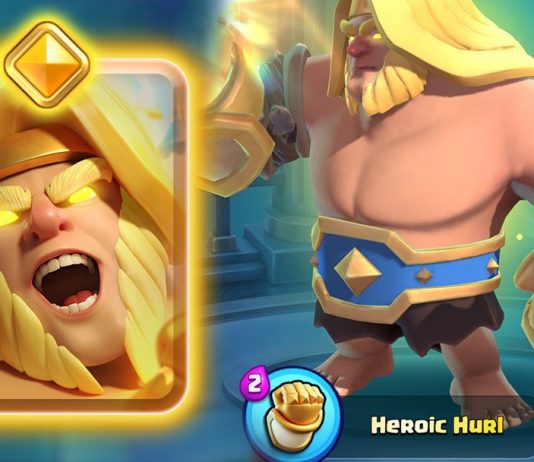 Gigante Heroico no Clash Royale
