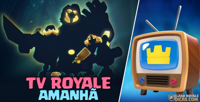 TV Royale AMANHÃ - Teaser Misterioso Mostra Silhuetas Douradas Cartas Heroicas?! Teaser Dourado + Data da TV Royale Confirmada