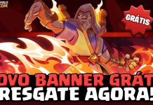 Banner Grátis do Mago Heroico: Resgate o Conjunto FIREANDICE!!