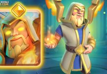 Mago Heroico Completo: Asas Flamejantes e Gameplay no Clash Royale!