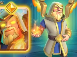 Mago Heroico Completo: Asas Flamejantes e Gameplay no Clash Royale!