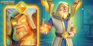 Mago Heroico Completo: Asas Flamejantes e Gameplay no Clash Royale!