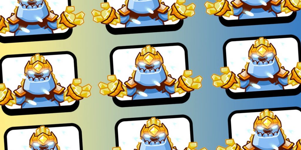 Emote Grátis do Golem de Gelo Heroico