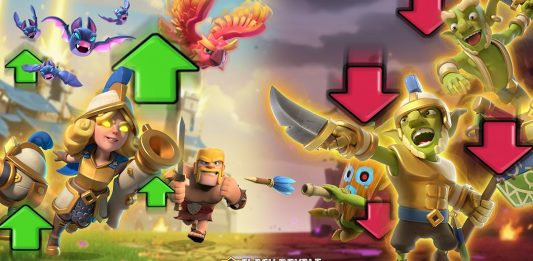 Pré-Balanceamento de Março/2026: ⚖️🔥 Buffs e Nerfs! Nerfs nas Vinhas, Goblin e Fantasma Real + buffs na Fênix: pré-balanceamento de março!